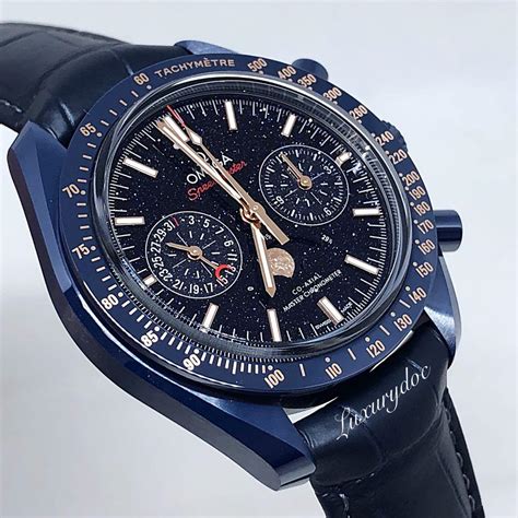 blue side of the moon omega price|omega speedmaster blue origin.